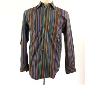 Indigo Palms Denim Co Tommy Bahama Striped Shirt M